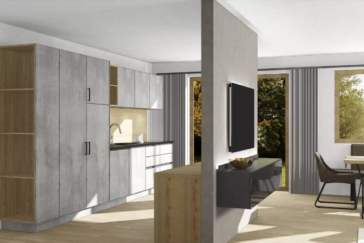 Apart Kristall für 4-5 Personen | 50 m²