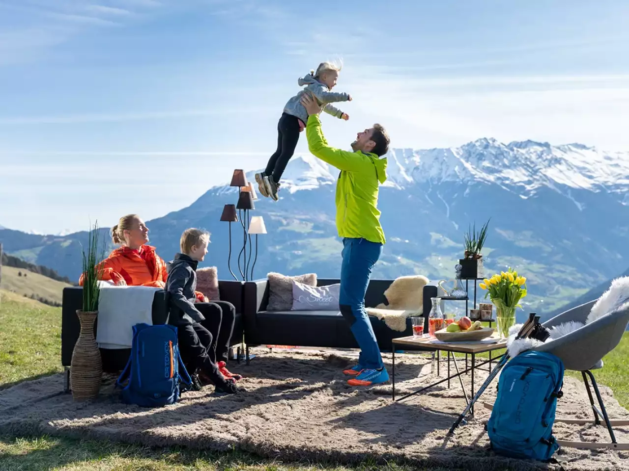 Kinder haben viel Spass